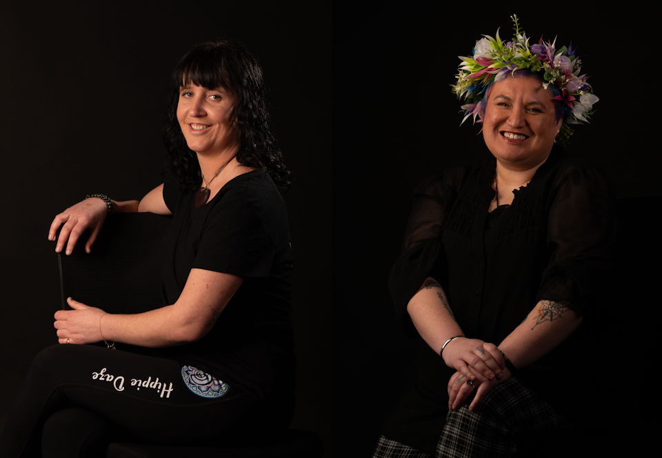 Left: Zoe Black - Rongoa Maori Practitioner | Right: Ingrid Campbell - Founder &amp;amp; Director